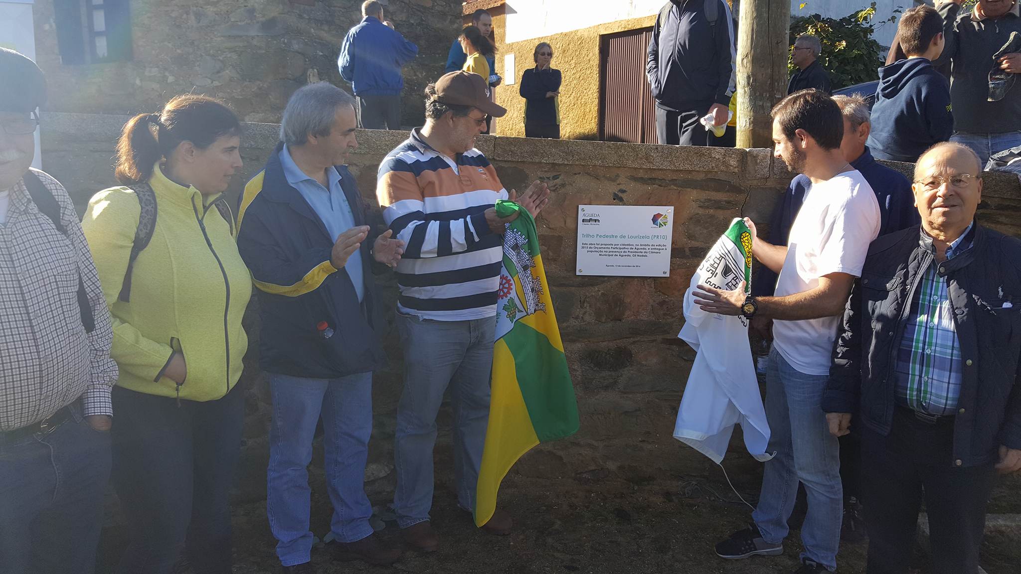 Inauguração do Trilho Pedestre de Lourizela (PR10)